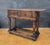 Spanish Renaissance Oak Console Table with Two Carved Drawers, 1890s For Sale - Image 4 of 11