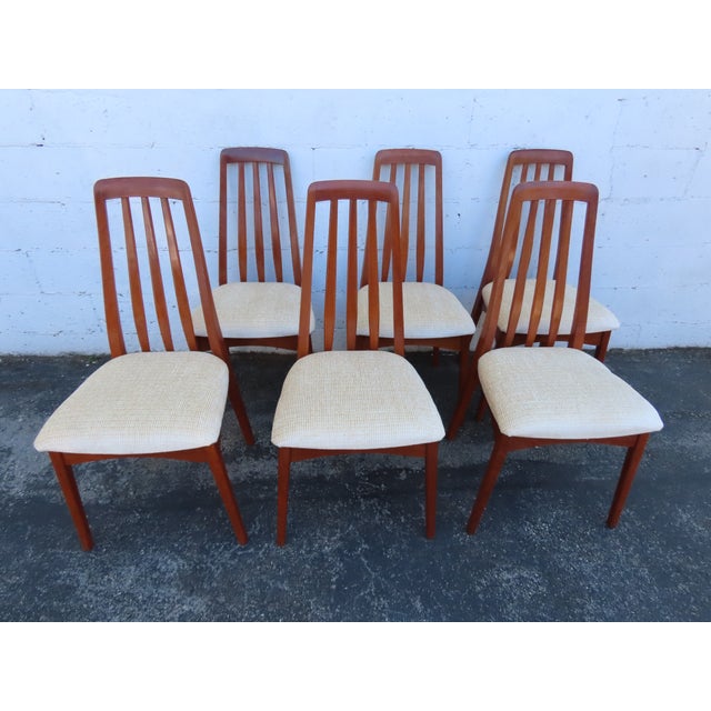Edvard Valentinsen Danish Modern Dining Table Six Svegard Chairs 2 Leaves 6311 For Sale - Image 16 of 18