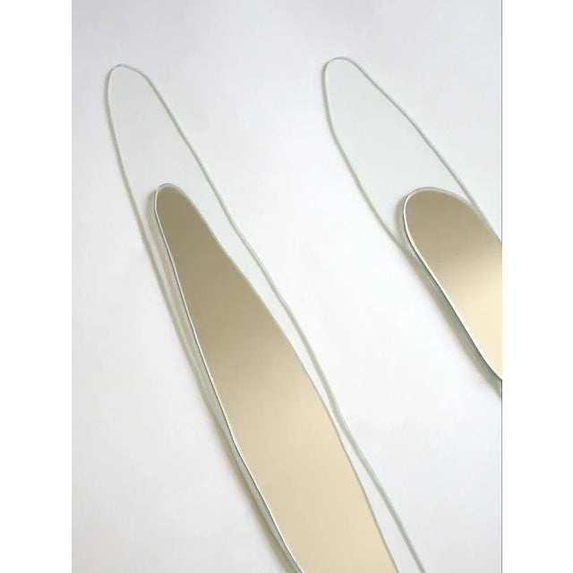 Contemporary Small Prix Hand-Sculpted Mirror by Laurene Guarneri For Sale - Image 3 of 5