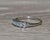 Contemporary The Davie: Ladies Antique White Gold Band Set With Diamonds For Sale - Image 3 of 10