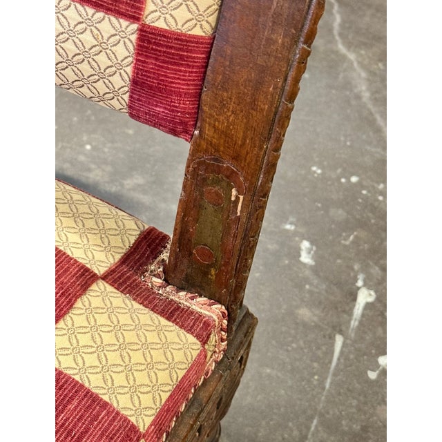Late 18th Century 18th C. Italian Walnut Day Bed For Sale - Image 5 of 9