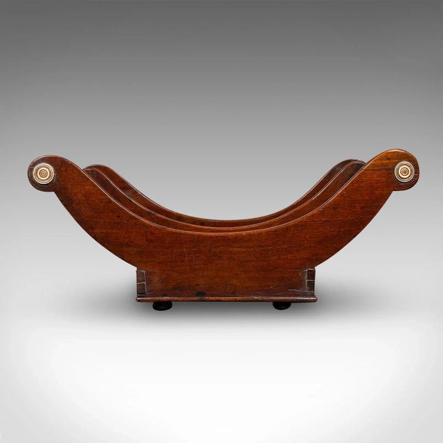 Traditional Antique Butler's Stilton Stand, English, Cheese Truckle Crescent, Georgian, 1780 For Sale - Image 3 of 10