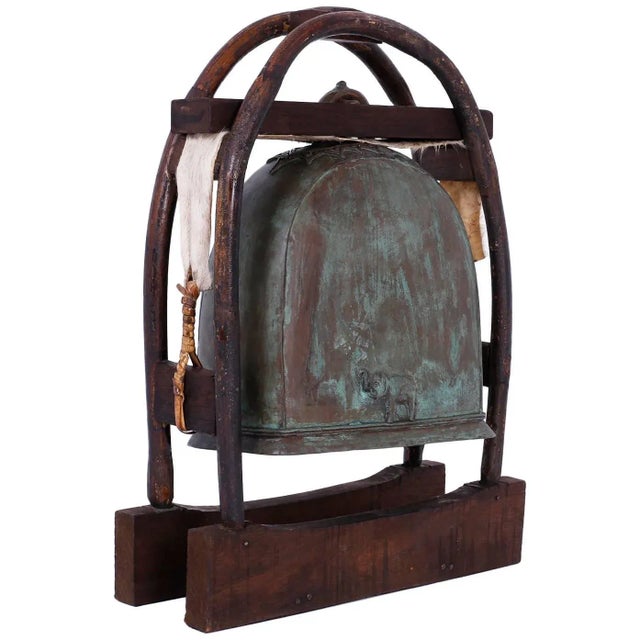 Bronze Indian Bronze Elephant Bell For Sale - Image 8 of 8