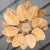 Vintage Rattan Leaf Chandelier For Sale - Image 4 of 12