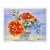Giclee Print of a Watercolor Painting “Red Orange Rose” For Sale