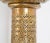 Antique Egyptian Mamluk Revival Pierced Brass Floor Candleholder, Circa 1880 For Sale - Image 10 of 13
