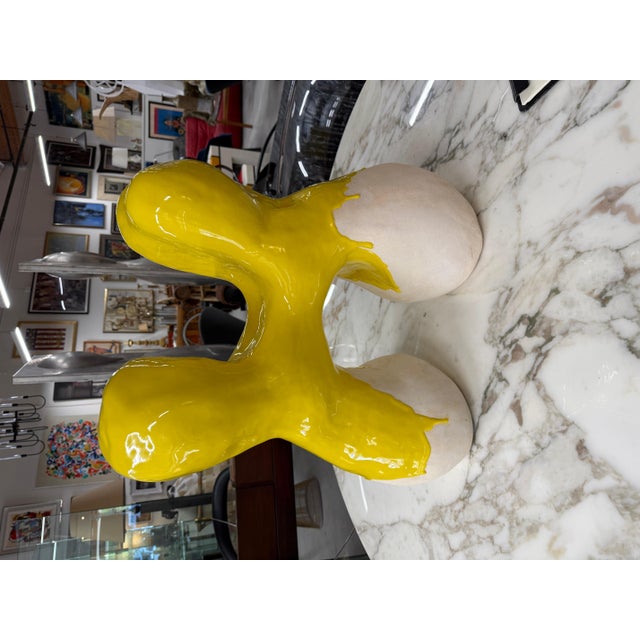 Late 20th Century Fabulous Large Abstract Stoneware Pottery For Sale - Image 10 of 16