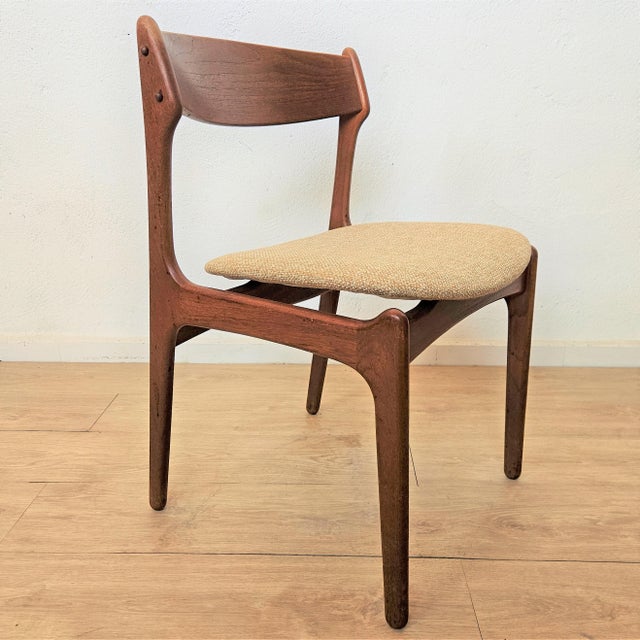 1960s Mid-Century Modern Danish Chairs by Erik Buck for OD Møbelfabrik, 1960s, Set of 6 For Sale - Image 5 of 8