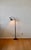 Vintage M. Brandt & Sons style industrial floor lamp featuring an adjustable gooseneck arm, a cast-iron base, and a dome-...