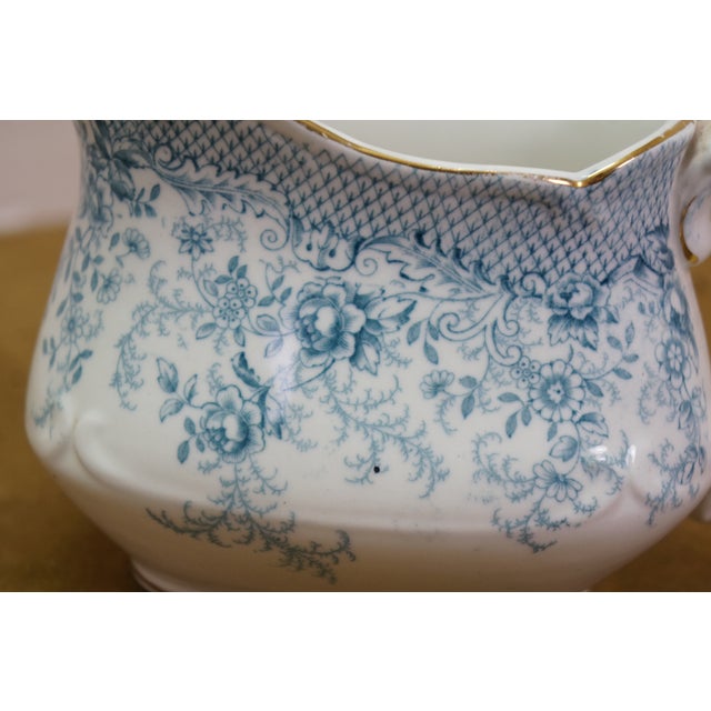 Antique Victorian Henry Alcock & Co Brunswick Lidded Tureen Pitcher Bowl - 3 pcs For Sale - Image 10 of 17