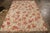 2010s Rug & Kilim’s Tudor Style Rug in Beige, Red & White Floral Pattern For Sale - Image 5 of 8