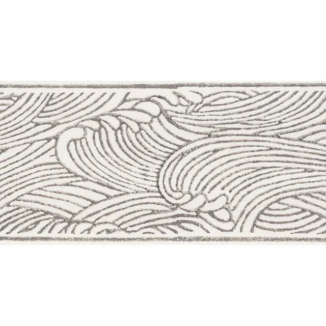 Contemporary Schumacher Umi Tape in Spectator For Sale - Image 3 of 3