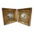Two Biedermeier Watercolors - A Pair of 2 For Sale