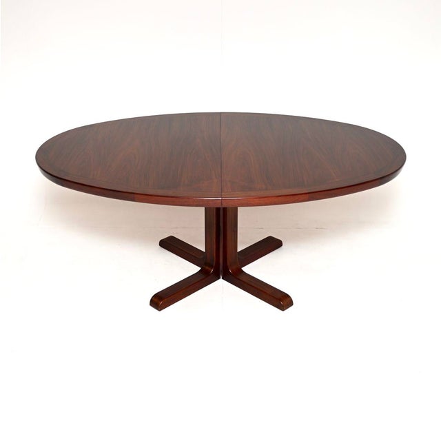 Vintage Danish Extendable Dining Table from Dyrlund, 1960 For Sale - Image 11 of 11