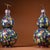Chinese Pair of Vintage Cloisonné Enamel Double-Gourd Vases – Fu Lu Shuang Quan For Sale - Image 3 of 9