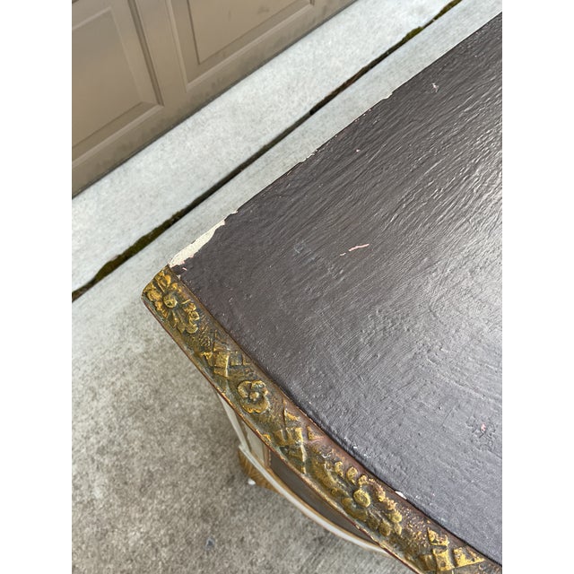 Early 20th Century Hampton Shops Venetian Chinoiserie Cabinet Mother of Pearl For Sale - Image 11 of 12