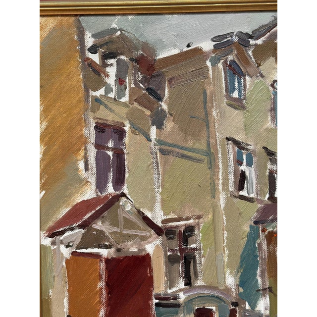 Gösta Stawåsen, Södra Kyrkogatan 50, 1970, Oil on Canvas, Framed For Sale - Image 13 of 16