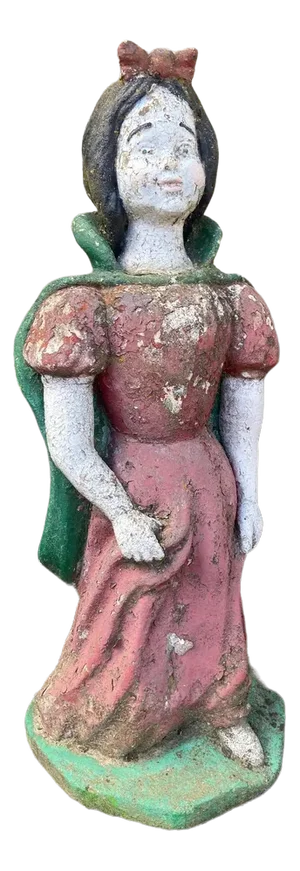 Mid-Century Italian Modern Concrete Snow White Statue