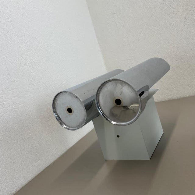 Modern German Space Age Chromed Wall Lights, 1970s, Set of 2 For Sale - Image 11 of 18