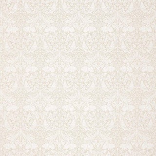 Morris & Co Pure Brer Rabbit Weave Fabric in Flax For Sale
