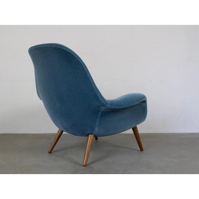 Set of Swoon Lounge Chair and Ottoman by Space Copenhagen for Fredericia, 2021 For Sale - Image 9 of 14