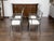 Mid 20th Century Set of Four Midcentury Italian Metal Armchairs with Brass Rams' Heads For Sale - Image 5 of 9