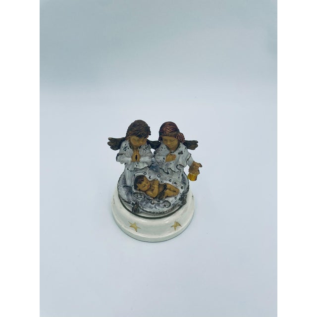 Christmas Music Box Figurine, Italy, 1975 For Sale - Image 4 of 9