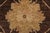 Brown Ziegler Rug 8'1'' X 10'1'' Brown Wool Traditional Hand-Knotted Oriental Carpet For Sale - Image 8 of 12