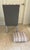 Modern 1980s Custom Multi-Pattern Upholstered Accent Chair & Small Footstool Set For Sale - Image 3 of 9