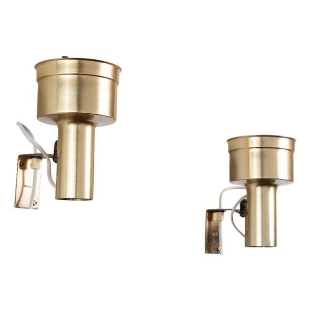 Adjustable Wall Lamps by Per Sundstedt for Kosta Lampan, Set of 2 For Sale