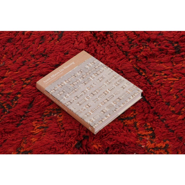 Vintage Moroccan Berber Shag Wool Rug in Red by Rug & Kilim, 1950-1959 For Sale - Image 9 of 9