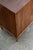 1960s Mid Century Modern Dresser Credenza BP John Metal 3 Drawer Walnut , Attributed For Sale - Image 9 of 12