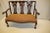 Circa 1920s English Chippendale Mahogany Settee Loveseat With Claw Foot For Sale - Image 4 of 7