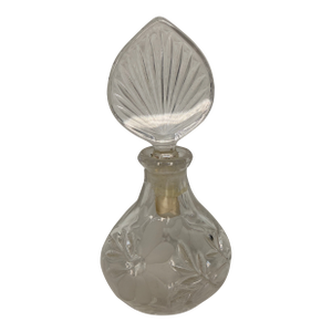 Beautifully Etched 1930s Perfume Decanter