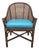 Vintage Mid Century McGuire Rattan & Cane Arm Chair For Sale