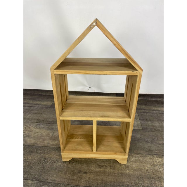 Vintage Blonde Rosewood Bookcase For Sale - Image 10 of 12