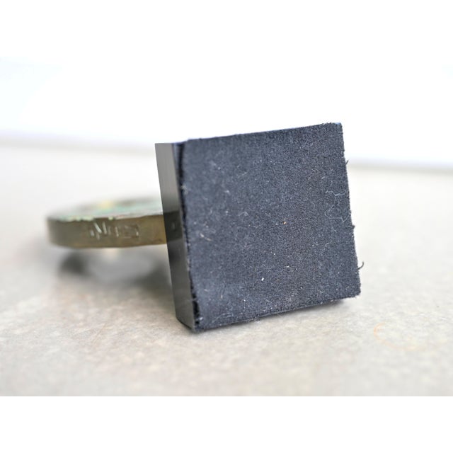 Metal Vintage Bronze Sculpture by Gordon Hammond Smith For Sale - Image 7 of 7