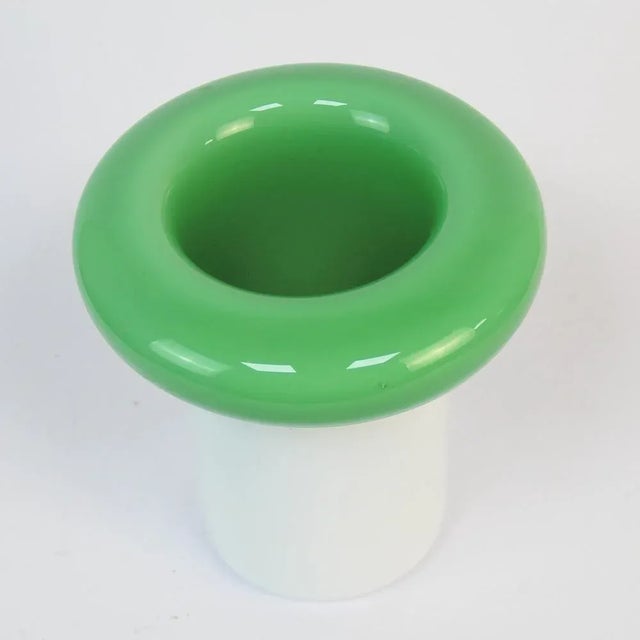 1960s Opaline Vase attributed to Otto Brauer, 1960s For Sale - Image 5 of 7