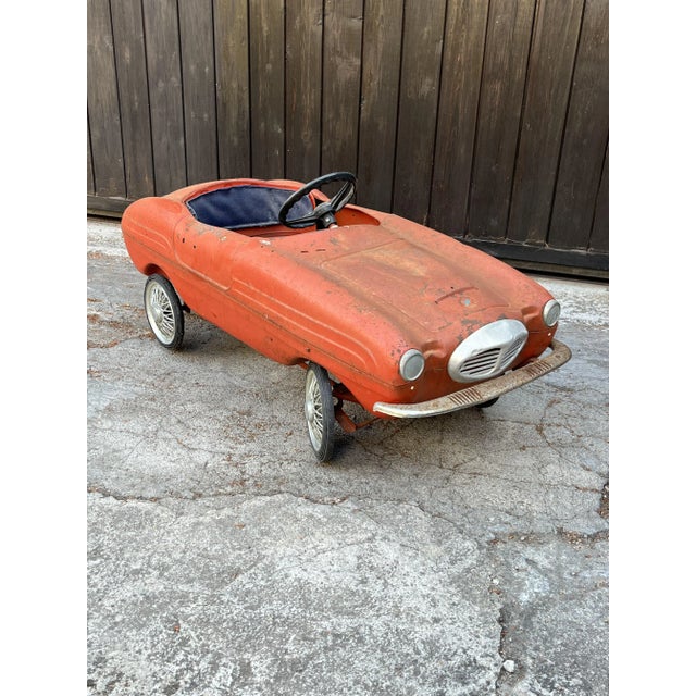 Mid-Century Modern Italian Giordani Pedal Car Studebaker Model, 1950s For Sale - Image 3 of 16
