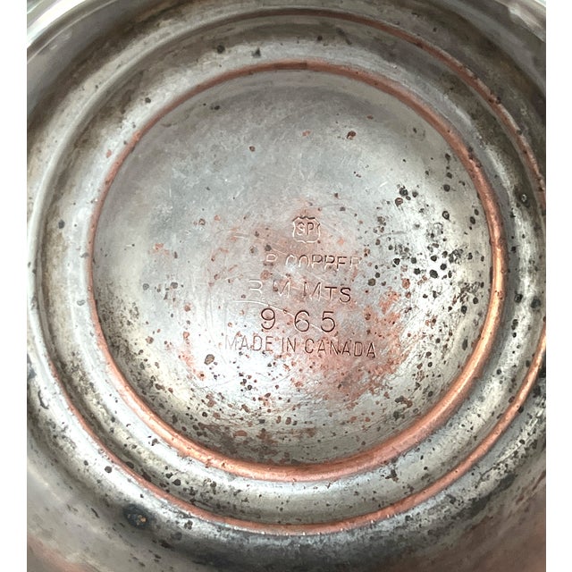 Vintage Hotel Silver Plated Sugar or Salt Scuttle Server With Scoop For Sale - Image 9 of 9