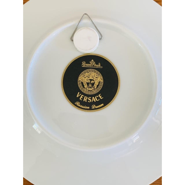 Ceramic Vintage Versace Russian Dream Porcelain Plate by Gianni Versace for Rosenthal, 1990s For Sale - Image 7 of 11