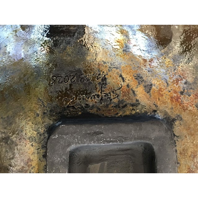 Intertwining of Infinity Where Light Blooms Sculpture in Raku from Stefania Zoppellaro, 2026 For Sale - Image 6 of 12