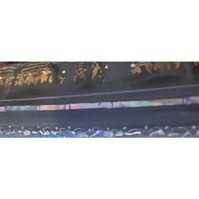 Black 19th Century English Victorian Mop Double Inkwell For Sale - Image 8 of 11