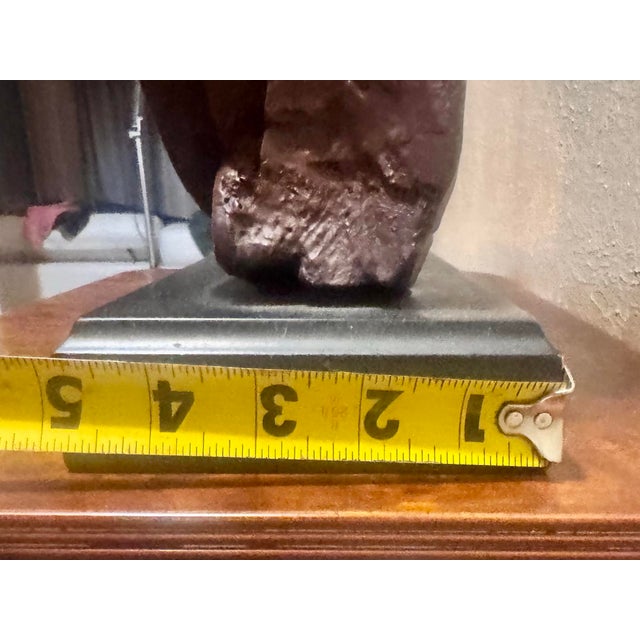 Vintage Asian-Inspired Spiral Relief Sculpture | Bombay Company For Sale - Image 4 of 5