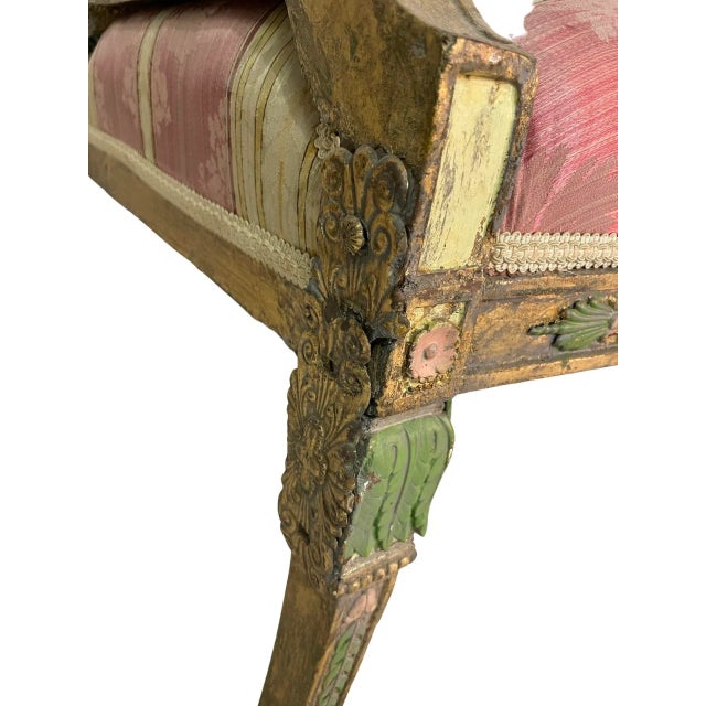 19th Century Pair of Italian 19th Century Side Chairs For Sale - Image 5 of 13