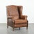 Sheepskin Wing Chair in Leather For Sale - Image 14 of 14