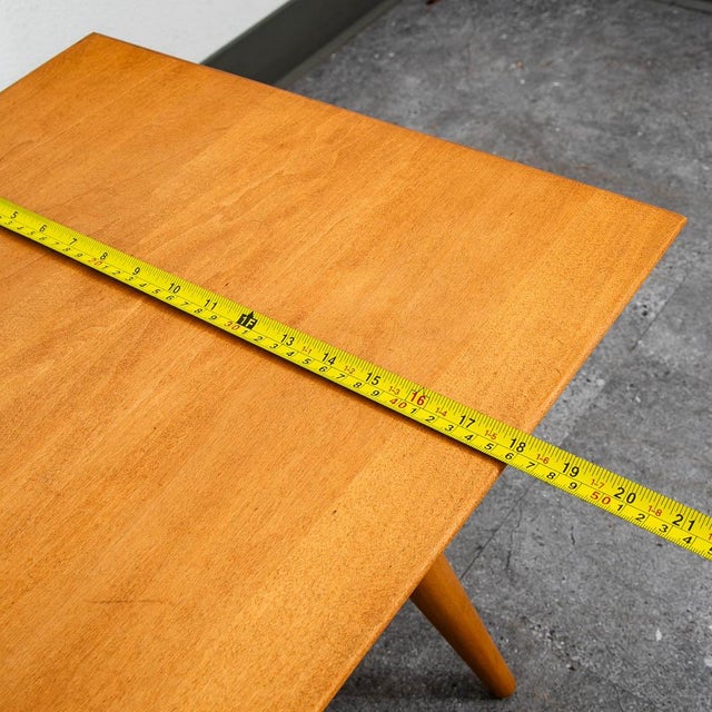 Mid Century Modern Coffee Table Paul McCobb Planner Group Blonde Maple MCM For Sale - Image 9 of 11