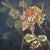 Wood 2-Piece Chinoiserie HND Painted & Carved Floral Cabinet C1910 For Sale - Image 7 of 18