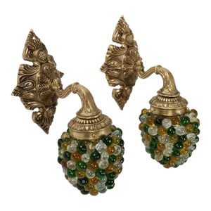 1950s Italian Murano Art Glass Grape Cluster Sconces – a Pair