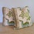 Brunschwig & Fils Bellary Floral Pillows in Aqua/Taupe With Multi Cord For Sale In Greensboro - Image 6 of 7